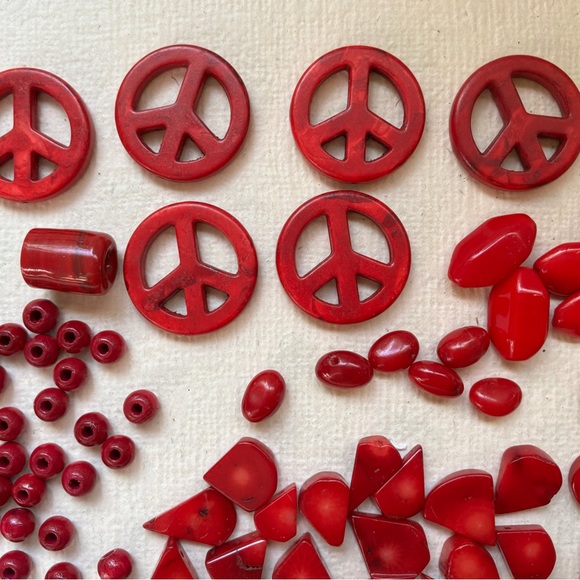 Semi precious stone and glass bead lot - Picture 5 of 7